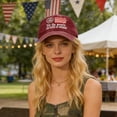thumbnail image 4 of Men'S Hats Classic Embroidered Anniversary Baseball Cap Adjustable Snapback Hat for Men and Women, 4 of 7