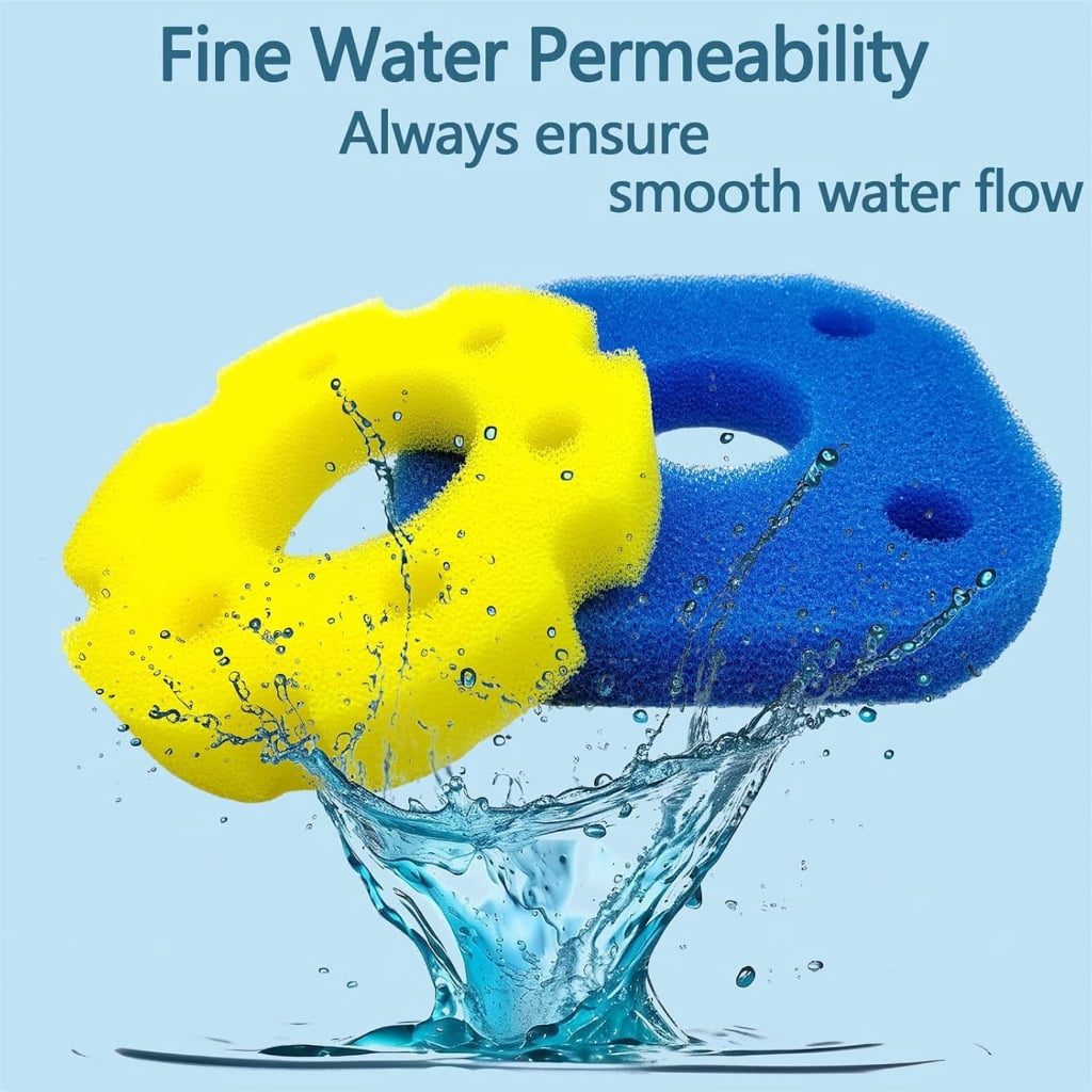 Pressure Pond Filter Media Pad Long Terms Sponge Filter Insert For CPF-250 CPF-180 Enhances Water Clear In Pond