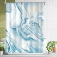 thumbnail image 2 of 4 Pieces Cartoon Bear Shower Curtain Set Kawaii Bathroom Accessories, Toilet Lid and Non-Slip Rugs,Cute Waterproof Shower Curtain Bathroom Accessories Sets Home Decor,12 Hooks,72 x 72 Inches, 2 of 7