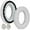White, variant on 2Pcs Accessory Earphone Cushions Pads For Quiet Comfort 45 QC45 QC35 Headphones