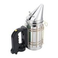 thumbnail image 1 of Ahumador de colmena, suministros de inicio para apicultores, con mango, protector térmico, generador profesional de humo, pulverizador, 1 of 9