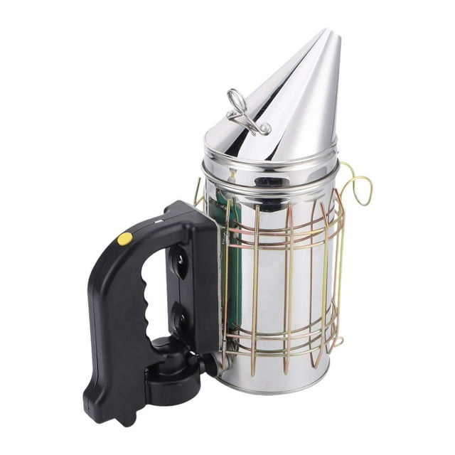 Ahumador de colmena, suministros de inicio para apicultores, con mango, protector térmico, generador profesional de humo, pulverizador