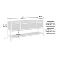 thumbnail image 3 of Sauder Briarbrook Credenza, Barrel Oak, 430074, 3 of 9