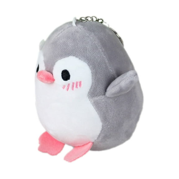 Christmas Ornaments Penguin Animal Stuffed Doll Plush Toy Keychain Key Holder Bag Pendant Gifts Toys for Boys Girls Kids Random Color Hangs Clearance! 1 Plush Doll