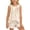 Beige, variant on Girls 2 Piece Outfits Summer Clothes Sleeveless Tank Top Cute Floral Print T-Shirt and Shorts Casual Kids Clothing Sets Pink Size 6