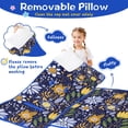 thumbnail image 3 of Pioneer Flower Floral Print Pattern Toddler Nap Mats for Kids Preschool,Sleeping Mat Bag or Kids,Toddler Sleeping Bag,Toddler Nap Mat or Daycare, 3 of 6