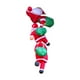 thumbnail image 1 of Inflables navideños de Papá Noel trepador, adorno navideño con luz, decoración navideña para decoración de invierno, jardín y ventana, 1 of 8