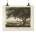thumbnail image 2 of Print: Penn's Tree With City & Port Of Philadelphia, On The River Delaware, 2 of 4