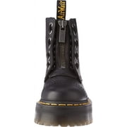 Dr. Martens Sinclair Black Milled Nappa Amphibian Black (Womens)