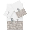 thumbnail image 4 of Authentic Hotel and Spa  100% Turkish Cotton Sofia 3PC Embellished Towel Set Light Gray, 4 of 5