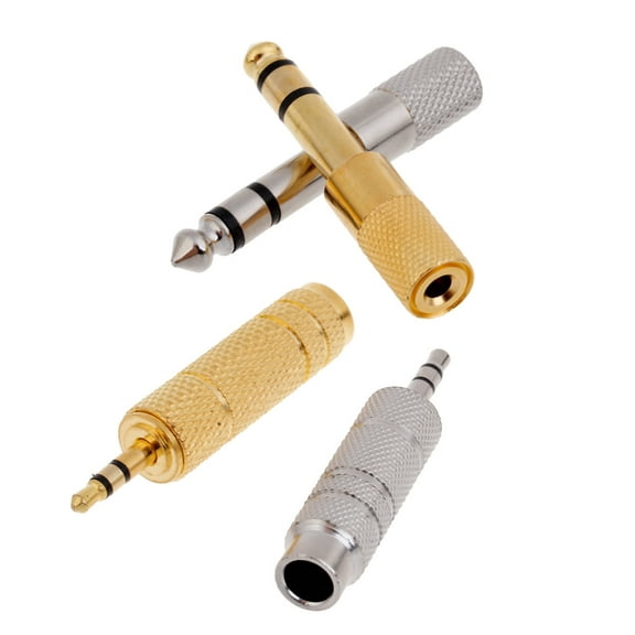 ROZYARD Headphone Adapter 6.35mm (1/4 Inch) Male to 3.5mm (1/8 Inch) Female Converter