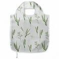 thumbnail image 1 of Botanical Shopping Tote Bag, Simple Modern Nature Art Style Isolated Greenery Leaf Branches Twigs, Sturdy Fabric Foldable Lightweight Market Bag for Daily Use, White Pale Olive Green, by Ambesonne, 1 of 4