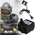 thumbnail image 2 of 300L/H 5W Ultra Quiet Submersible Water Pump for Fountain Aquarium Pond (EU Plug), 2 of 5