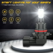 For GMC Sierra 1500 2500 HD 1999-2005 2006 LED Headlight High Low Beam Bulbs 6000K White 4 Pack