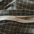 thumbnail image 4 of Maplenight Ensemble de Draps 4 Pcs pour Lit Simple TG, Draps Rafraîchissants pour Dormeurs Ayant Chaud, Respirants, Résistants aux Plis, Lavables à la Machine, Literie en Fibre de Polyester Élégante et Durable Noir, 4 of 6