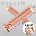 thumbnail image 2 of Kit de accesorios para pistola de soldar YESWELDER para Miller Millermatic M-100/150 Hobart H-9/10, 2 of 8