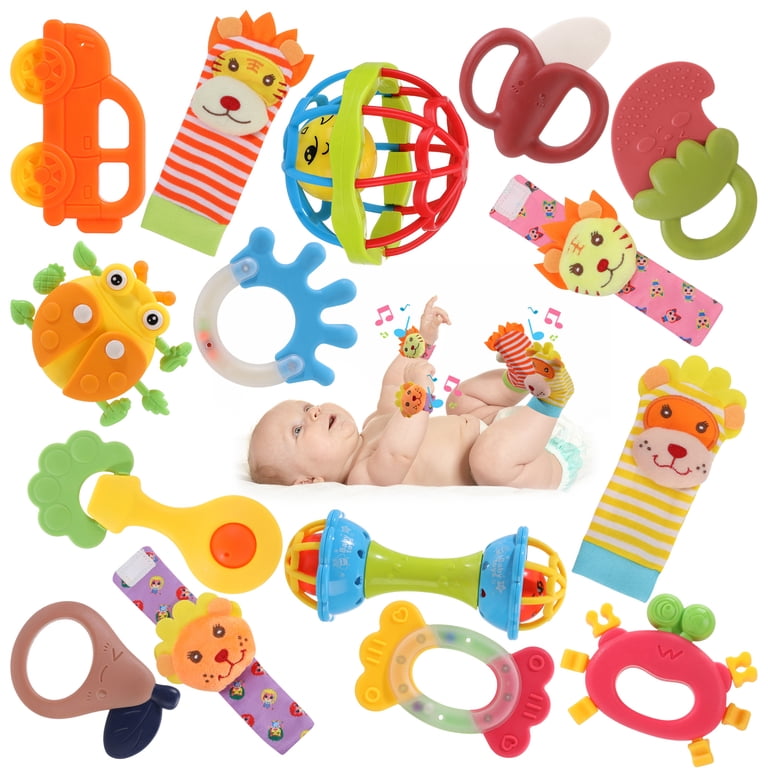 Kaboer 18-Piece Baby Rattles and Teethers Set photo 2
