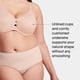 thumbnail image 3 of Bra SPANX Minimizer de perfil bajo, color champán, beige, 36 g, 3 of 7