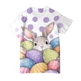 thumbnail image 4 of Staki Easter Shirt Baby-Girls and Toddler All Holidays,Birthdays Short Sleeve Graphic T-Shirts 1-9Y 10-13Y(Light Purple,1-2 Years), 4 of 6