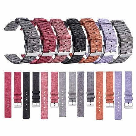Watchband 20MM Universal Replacement Watch Band Straps Wrist for Samsung Gear Sport R600 / R732, Garmin Vivoactive 3, Vivomove HR, AMAZFIT, Ticwatch E, Ticwatch 2 Smart (Garmin Vivoactive Hr Best Price)