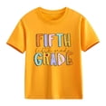 thumbnail image 2 of LNMQLPDBS Girls Tshirts 7-8 Years Old Girls Top Spin Tops for Kids Under Shirts for Girls Shirts Size 12-14 Girls Size 18/20 Clothes 14/16 Girls, Yellow 6-7 Years, 2 of 7