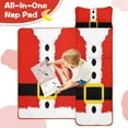 thumbnail image 4 of Red Christmas Santa Costume Pattern Toddler Nap Mats for Kids Preschool,60"x20" Sleeping Mat Bag or Kids,Toddler Sleeping Bag,Toddler Nap Mat or Daycare, 4 of 6