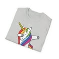 thumbnail image 5 of Unicorn Dabbing, Gildan Unisex Softstyle T-Shirt, Funny Graphic Tee, S-3XL, 5 of 6