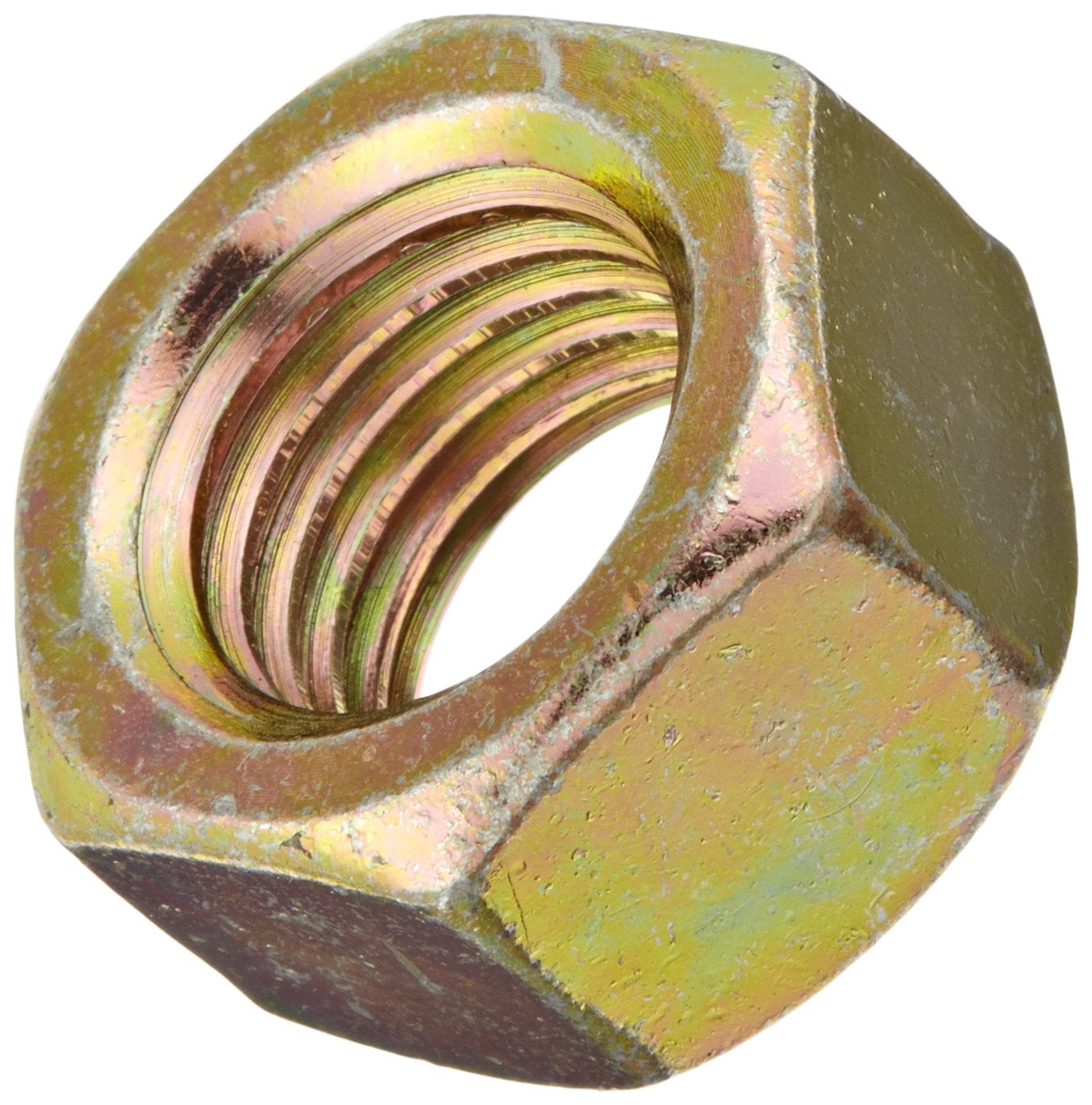 Zinc Plated LEFT HAND THREAD 1/2-13 Hex Finish Nuts 100