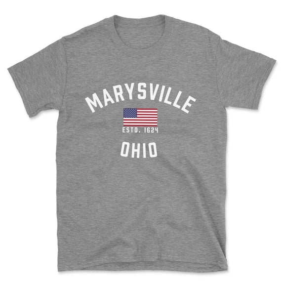 Marysville Ohio Patriot Men's Cotton T-Shirt