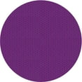 thumbnail image 1 of Ahgly Company Indoor Round Patterned Purple Area Rugs, 8' Round, 1 of 6