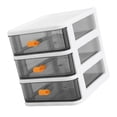 thumbnail image 7 of NICEXMAS Nicexmas White PP Multi-Layer Case for Organized Home and Office Use, 7 of 7