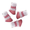 thumbnail image 3 of Methold Botas para mascotas Lluvia Nieve Zapatos para cachorros Calzado para mascotas antideslizante a prueba de frío Ropa para mascotas rosado dos Methold PT000052-02, 3 of 6