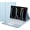 Blue, variant on Touch Keyboard Case for iPad Pro 13 Inch 2024 (M4) with Pencil Holder - Magnetically Detachable Touch Bluetooth Keyboard