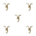 thumbnail image 2 of Wweixi Coat Hooks Easy To Install And Wide Application For Added In Daily Life golden (deer) 5Set, 2 of 6
