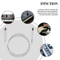 thumbnail image 3 of MIDI Extension Cable to Male 5 Pin 1.5/4.95FT High Quality 5 Pin Male to 5 Pin Male MIDI Extension Cable, 3 of 9