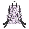 thumbnail image 2 of Balery Violets Flowers Lightweight Backpack for Men and Women - Durable and Water-Resistant, Ideal for School, Work, Travel, and Everyday Use, 2 of 9
