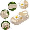 thumbnail image 4 of BOBOGOJP Comfortable Sandals for Girls in Summer with Soft Sole and Durable Properties Girls Sandals 2025 White for Size 1.5, 4 of 7