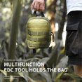 thumbnail image 3 of Sac de Rangement Extérieur Chasse Camping Randonnée Survie Portable Imperméable Accessoires Pochette de Taille Pêche Alpinisme Poche Tissu Oxford Pack Kaki, 3 of 7