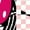 LIGHT PINK/ATH HEA, variant on Invader ZIM - ZIM Angry - Retro Checkered Board - Toddler And Youth Girls Raglan Graphic T-Shirt