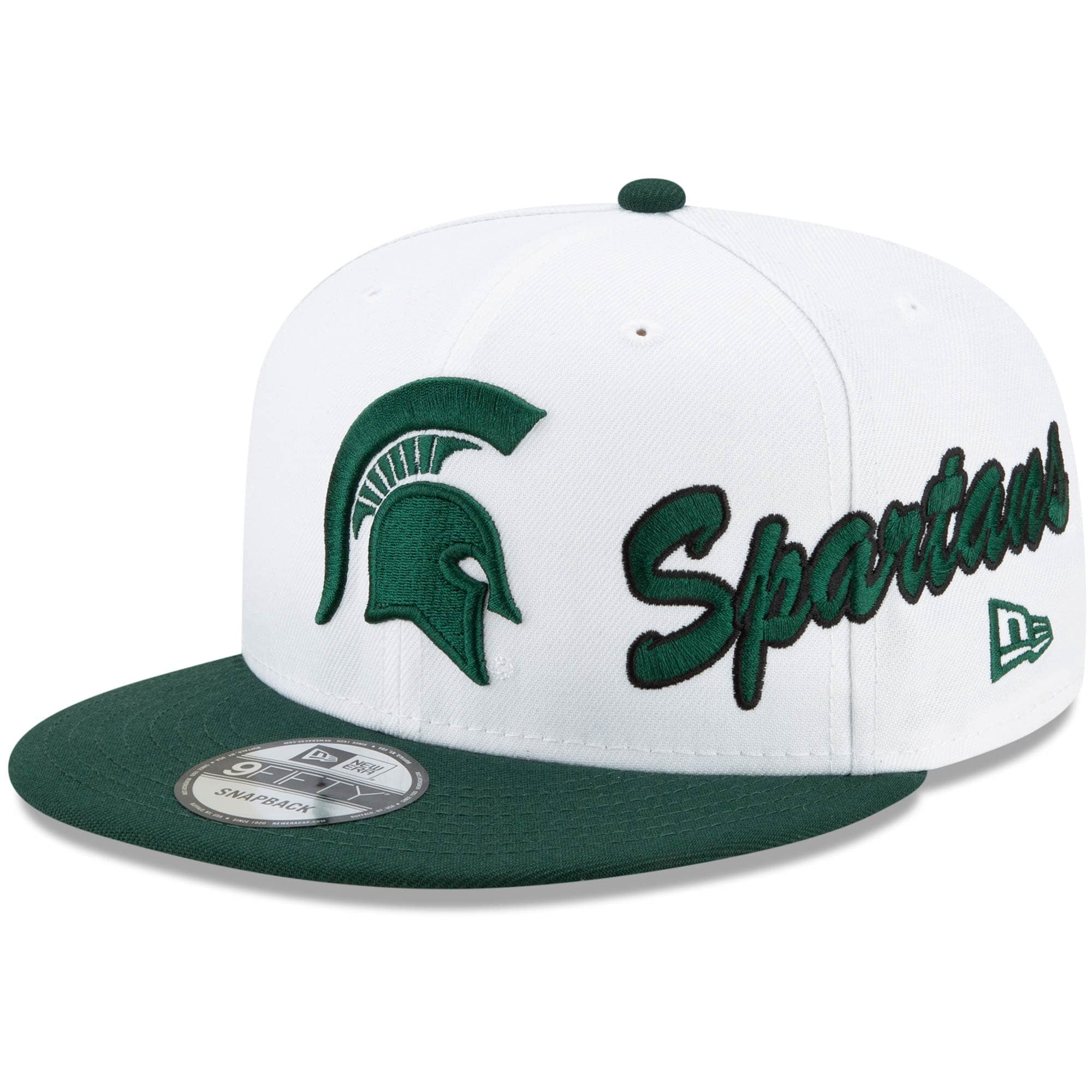 Side Script 9FIFTY Snapback Hat - White 