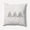 Snow, variant on Simply Daisy Mint Colored Triangle Trees Christmas Soft Spun Polyester Indoor/Outdoor Throw Pillow, 14" x 20"