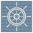 thumbnail image 1 of Nautical Helm -Paper Art-38"x38", 1 of 1