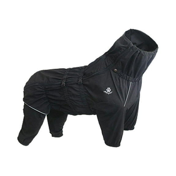 Pet Dog Coat Outdoor Jacket Pet Waterproof Winter Warm Clothes Big Jumpsuit Reflective Raincoat For Medium Large Dogs