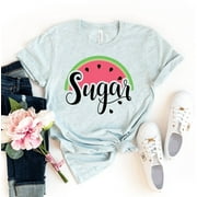 Watermelon Sugar T-shirt Christmas Tshirt Women's Vacation Top Harry Styles Shirt Beach Gift Summer Tee Party Shirts