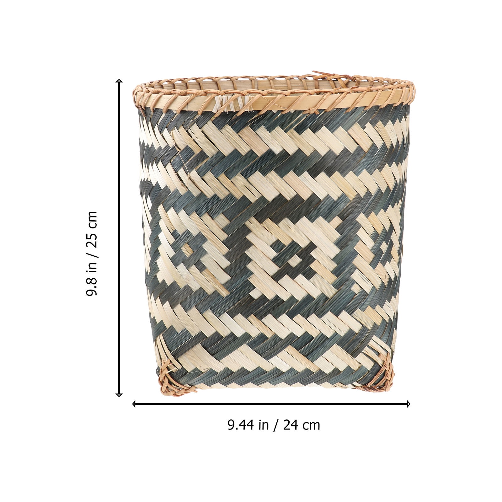 Synthetic Woven Storage Basket for Home and Family Use, Assorted Colors, and Stylish 1PC Organizer