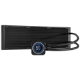 thumbnail image 2 of Corsair H170i Elite XT 420mm RGB Liquid CPU Cooler - IPS LCD Screen - AF140 RGB Fans - Fits Intel/AMD - iCUE Commander CORE - Black, 2 of 4
