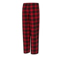 thumbnail image 3 of Women's-Concepts Sport  Red/Black Kansas City Chiefs Avondale T-Shirt & Pants Flannel PJ Set, 3 of 3