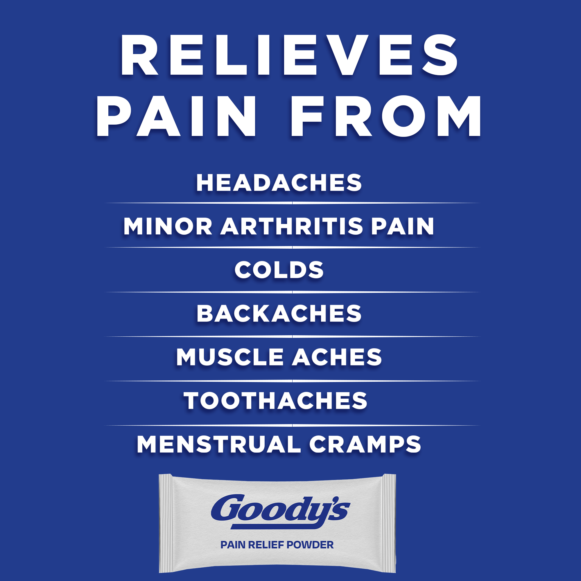Goody's Extra Strength Headache Powder, 24 Powder Sticks - image 3 of 16