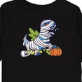 thumbnail image 4 of Inktastic Halloween Dinosaur Mummy Boys or Girls Long Sleeve Toddler T-Shirt, 4 of 5