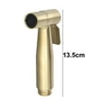 Single Bidet Stainless Steel Handheld Toilet Bidets Sprayer Shattaf Set